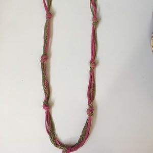 Intertwined knotted necklace - tag still on!